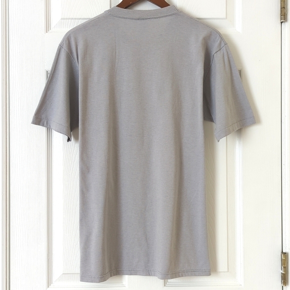 Jerzees 90's Vintage Maxim Las Vegas Graphic Short Sleeve Crewneck T-shirt Gray - Picture 9 of 10